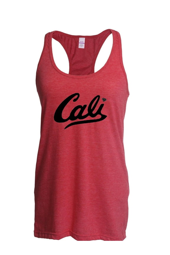 Women's Racerback Tank Top - California Cali