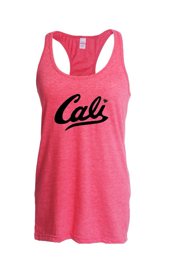 Women's Racerback Tank Top - California Cali