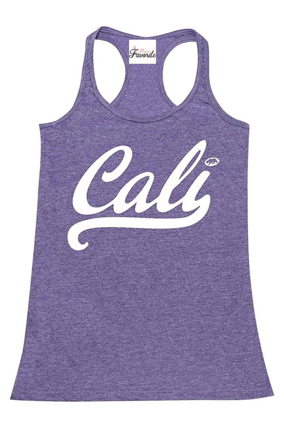 Women's Racerback Tank Top - California Cali