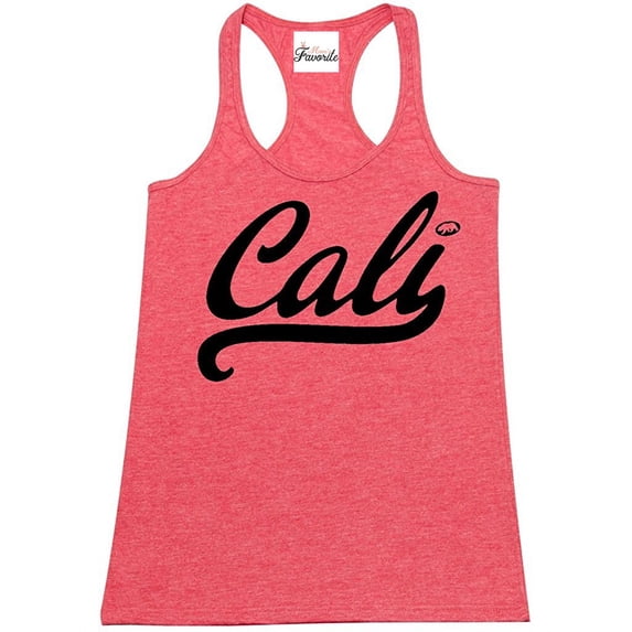 Women's Racerback Tank Top - California Cali