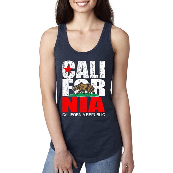 Women's Racerback Tank Top - California Cali