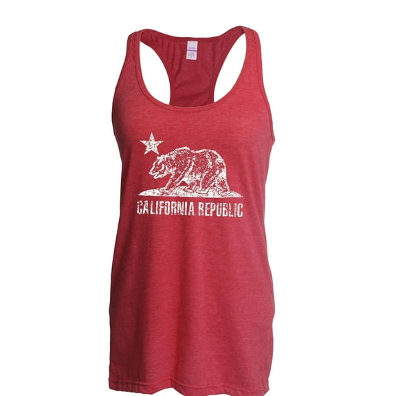 Women's Racerback Tank Top - California Cali