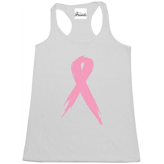 Women's Racerback Tank Top - Cancer Ribbon