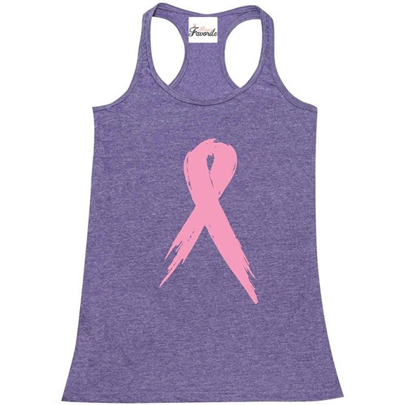 Women's Racerback Tank Top - Cancer Ribbon