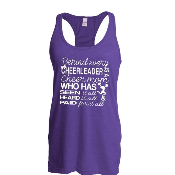 Women's Racerback Tank Top - Cheer Mom Cheerleader