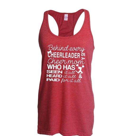 Women's Racerback Tank Top - Cheer Mom Cheerleader