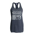 thumbnail image 1 of Women's Racerback Tank Top - Cheer Mom Cheerleader, 1 of 5