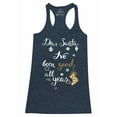 thumbnail image 1 of Women's Racerback Tank Top - Christmas Dear Santa, 1 of 5