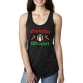 thumbnail image 1 of Women's Racerback Tank Top - Christmas Wrapper, 1 of 5