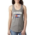 thumbnail image 1 of Women's Racerback Tank Top - Colorado Flag, 1 of 5