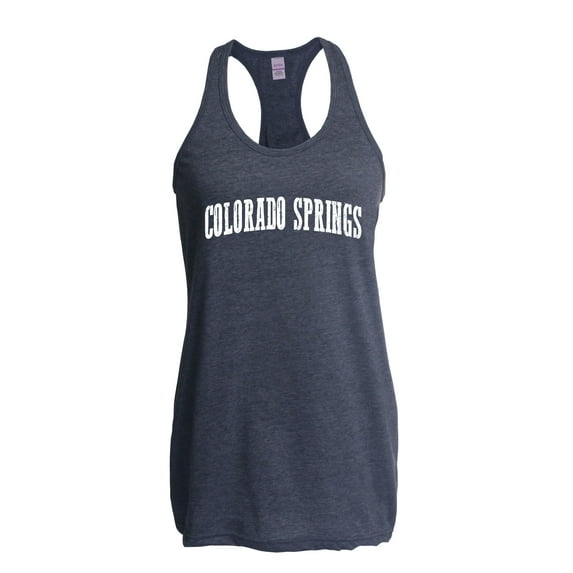 Women's Racerback Tank Top - Colorado Springs