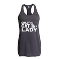 thumbnail image 1 of Women's Racerback Tank Top - Crazy Cat Lady, 1 of 5