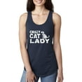 thumbnail image 1 of Women's Racerback Tank Top - Crazy Cat Lady, 1 of 5
