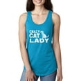 thumbnail image 1 of Women's Racerback Tank Top - Crazy Cat Lady, 1 of 5