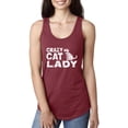 thumbnail image 1 of Women's Racerback Tank Top - Crazy Cat Lady, 1 of 3