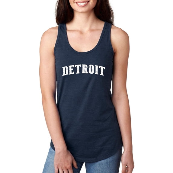 Women's Racerback Tank Top - Detroit