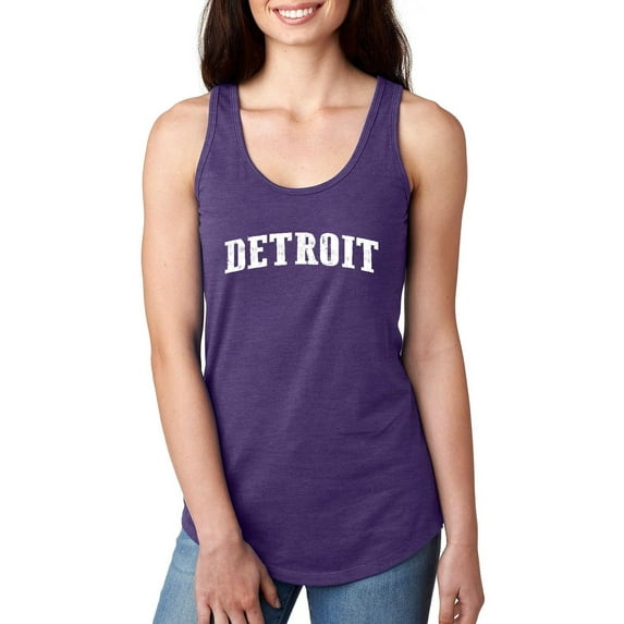 Women's Racerback Tank Top - Detroit