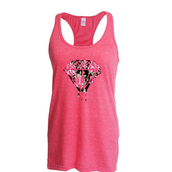 Women's Racerback Tank Top - Diamond