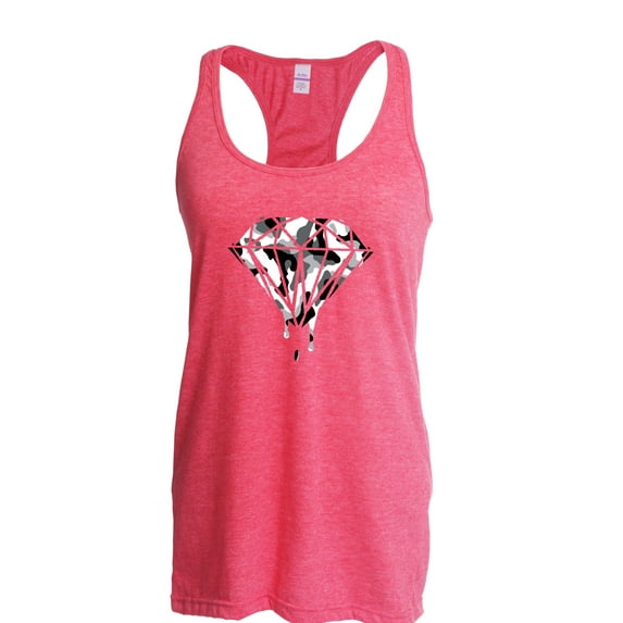 Women's Racerback Tank Top - Diamond