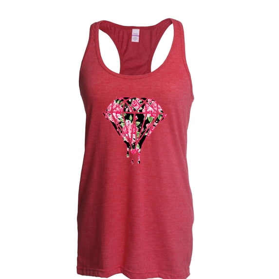 Women's Racerback Tank Top - Diamond