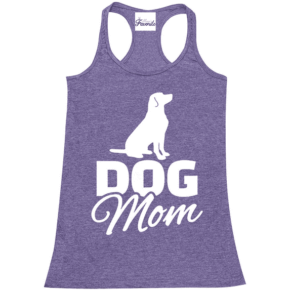Women's Racerback Tank Top - Dog Mom