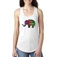 thumbnail image 1 of Women's Racerback Tank Top - Elephant, 1 of 5