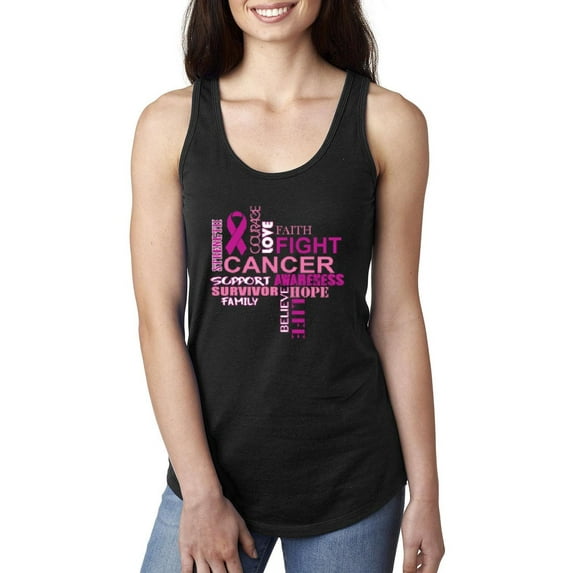Women's Racerback Tank Top - Fight Breast Cancer