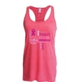 thumbnail image 1 of Women's Racerback Tank Top - Fight Breast Cancer, 1 of 5