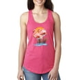 thumbnail image 1 of Women's Racerback Tank Top - Flamingo, 1 of 5