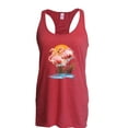 thumbnail image 1 of Women's Racerback Tank Top - Flamingo, 1 of 5
