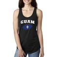 thumbnail image 1 of Women's Racerback Tank Top - Guam Flag, 1 of 5