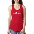 thumbnail image 1 of Women's Racerback Tank Top - Horse Riding Gift Horses, 1 of 5