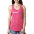 thumbnail image 1 of Women's Racerback Tank Top - Horses Where My Heart Is, 1 of 5