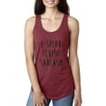 thumbnail image 1 of Women's Racerback Tank Top - I Speak Fluent Sarcasm, 1 of 3