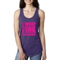 thumbnail image 1 of Women's Racerback Tank Top - I Wear Pink For My Sister, 1 of 3