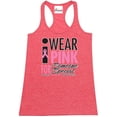 thumbnail image 1 of Women's Racerback Tank Top - I Wear Pink for Someone Special, 1 of 5