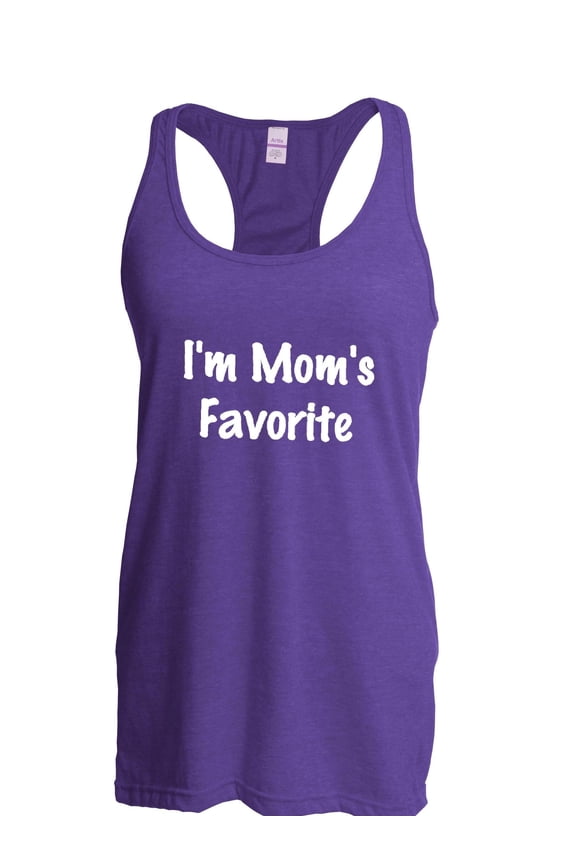 Women's Racerback Tank Top - I'm Mom's Favorite