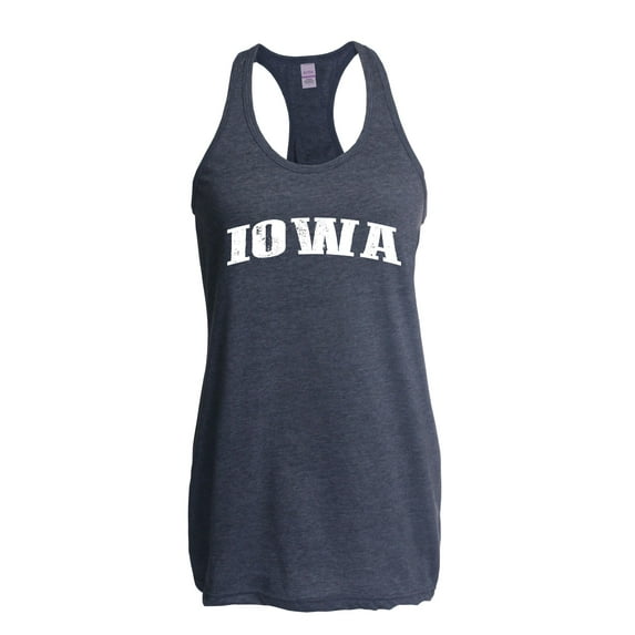 Women's Racerback Tank Top - Iowa