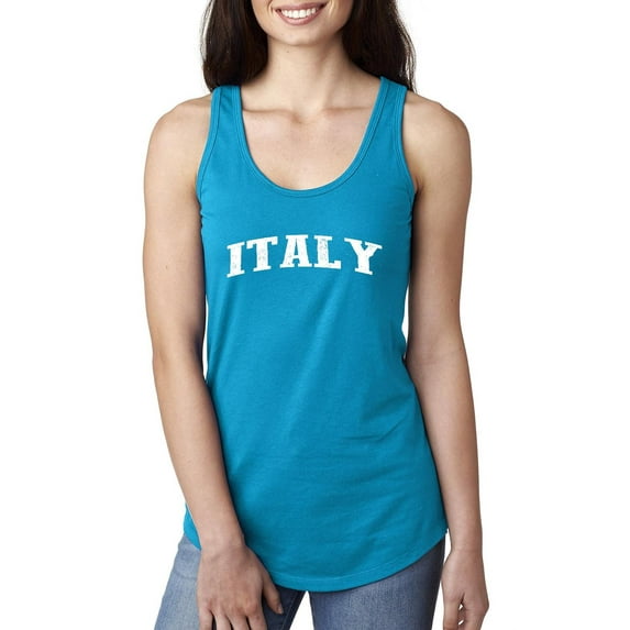 Women's Racerback Tank Top - Italy
