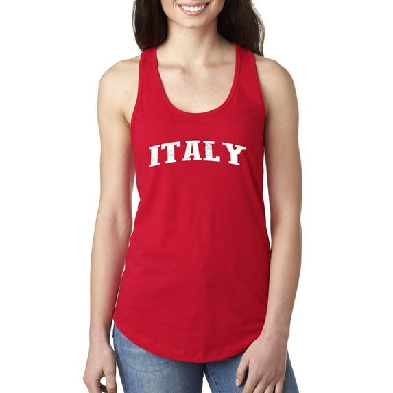 Women's Racerback Tank Top - Italy