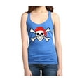 thumbnail image 1 of Women's Racerback Tank Top - Jolly Roger Skull & Crossbones, 1 of 5