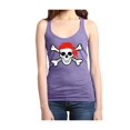 thumbnail image 1 of Women's Racerback Tank Top - Jolly Roger Skull & Crossbones, 1 of 5
