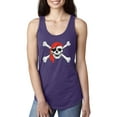 thumbnail image 1 of Women's Racerback Tank Top - Jolly Roger Skull & Crossbones, 1 of 3
