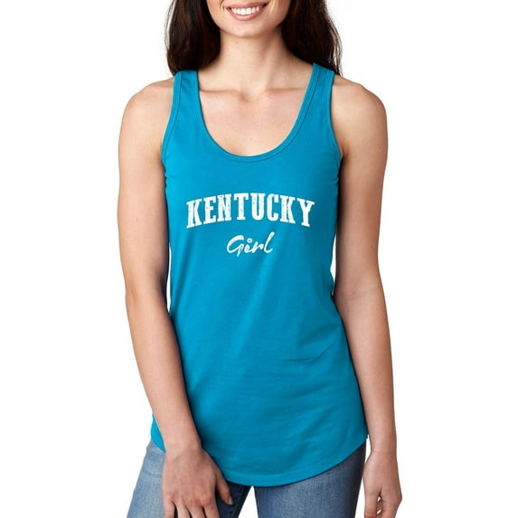 Women's Racerback Tank Top - Kentucky Girl