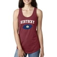 thumbnail image 1 of Women's Racerback Tank Top - Kentucky, 1 of 3