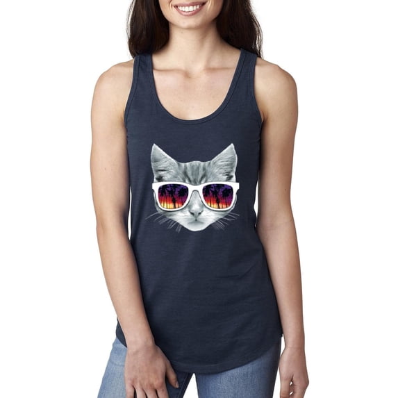 Women's Racerback Tank Top - Kitty