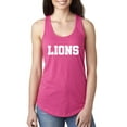 thumbnail image 1 of Women's Racerback Tank Top - Lions, 1 of 5