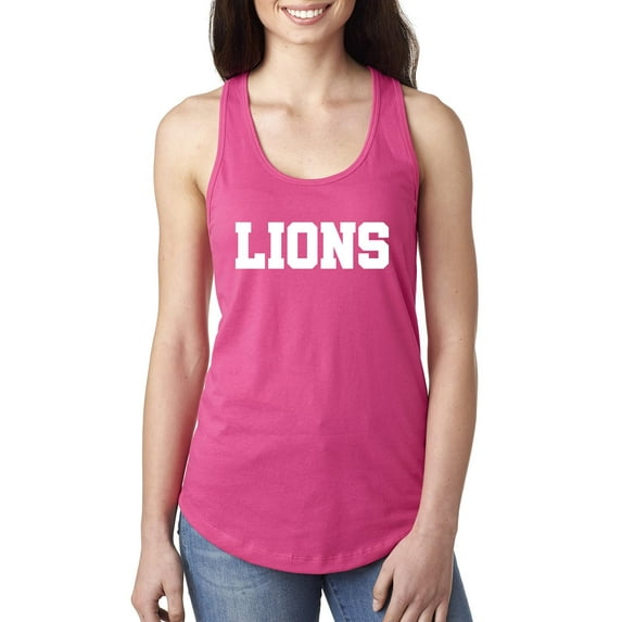 Women's Racerback Tank Top - Lions