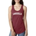 thumbnail image 1 of Women's Racerback Tank Top - Louisville, 1 of 3