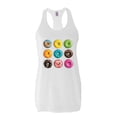 thumbnail image 1 of IWPF - Women's Racerback Tank Top - Love Food Donuts Doughnuts, 1 of 5